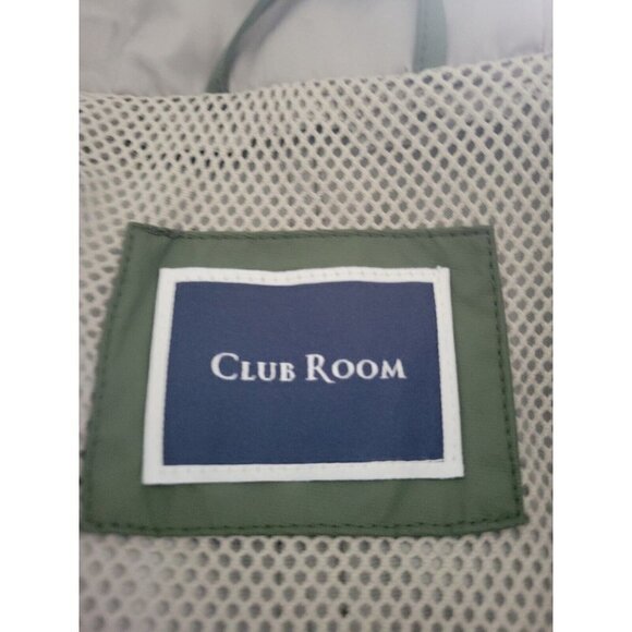 Club Room Men's Rubberized Rain Hoodie/Windbreaker. New With Tags $125. XL - Picture 2 of 4